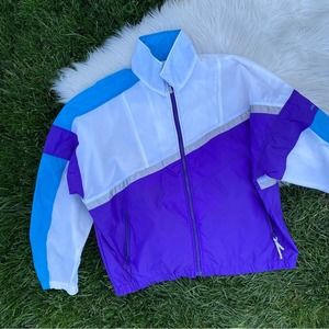 Vtg nylon windbreaker USA Olympics JC Penney